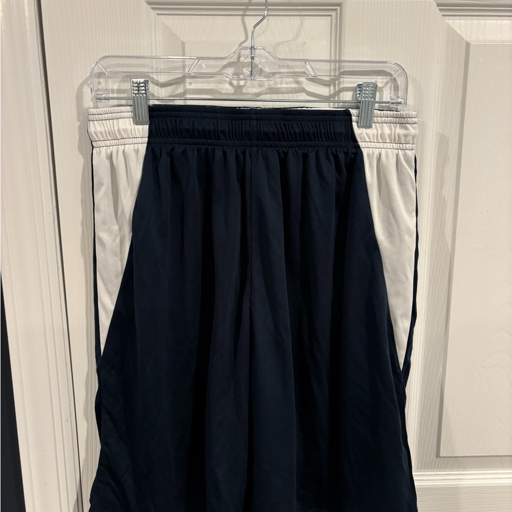Black and White Athletic Shorts